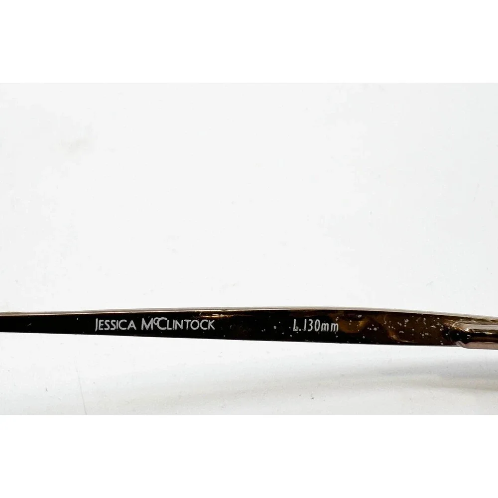 Jessica McClintock Eyeglasses Womens Brown JMC 175 Cafe Oval Frames 49-17-130